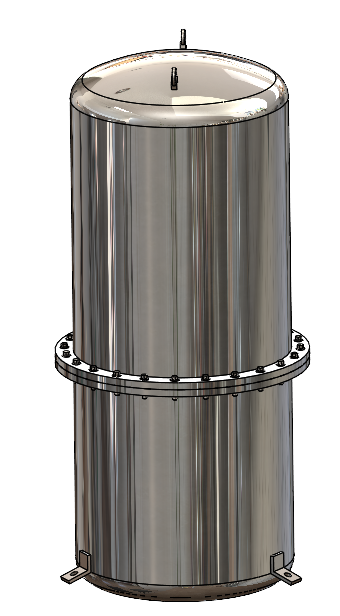 真空室 Solidworks 模型缩略图